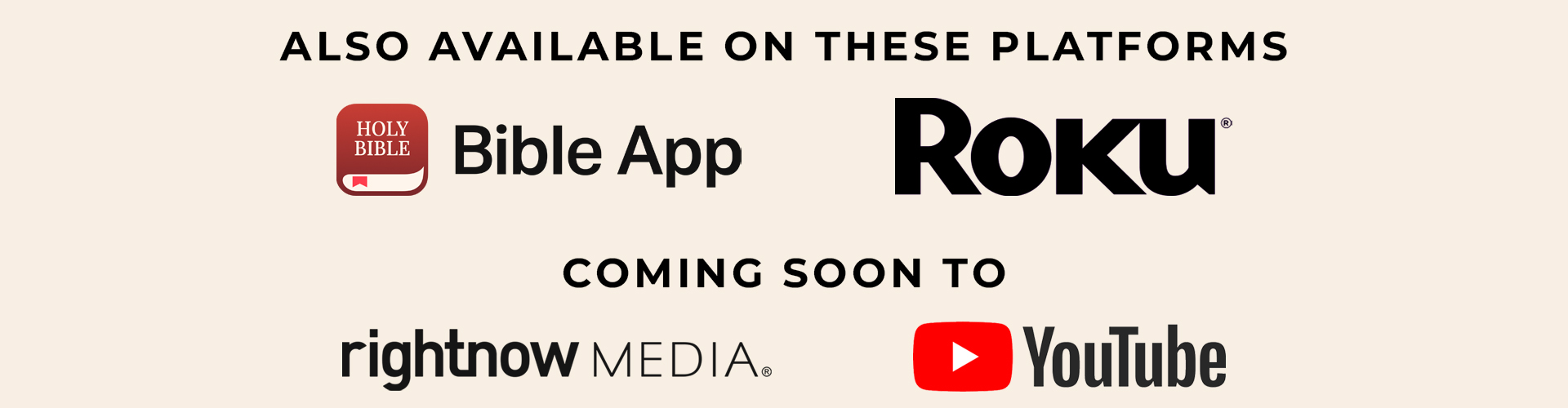 Also Available on these Platforms